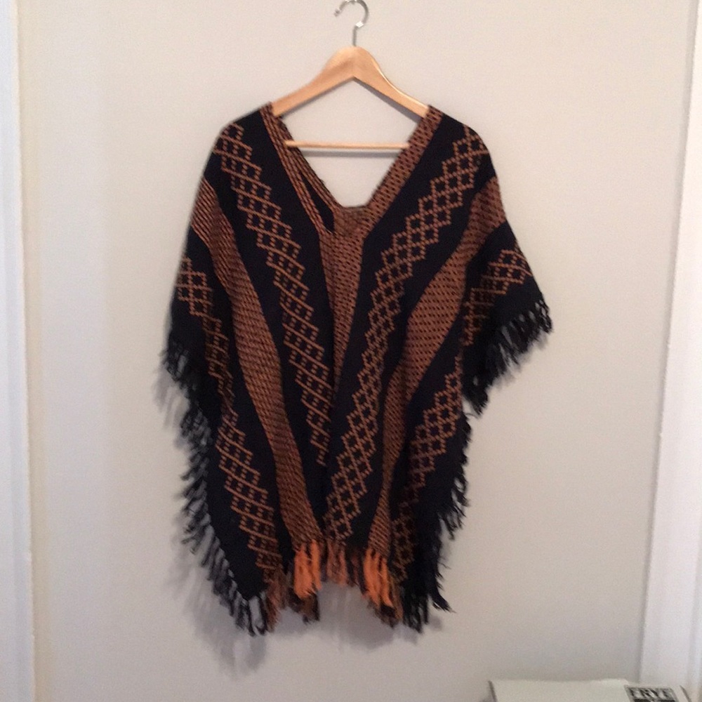 Free people poncho